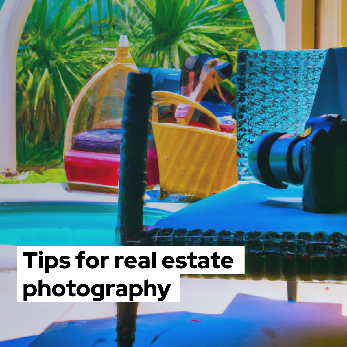Tips for real estate photography
